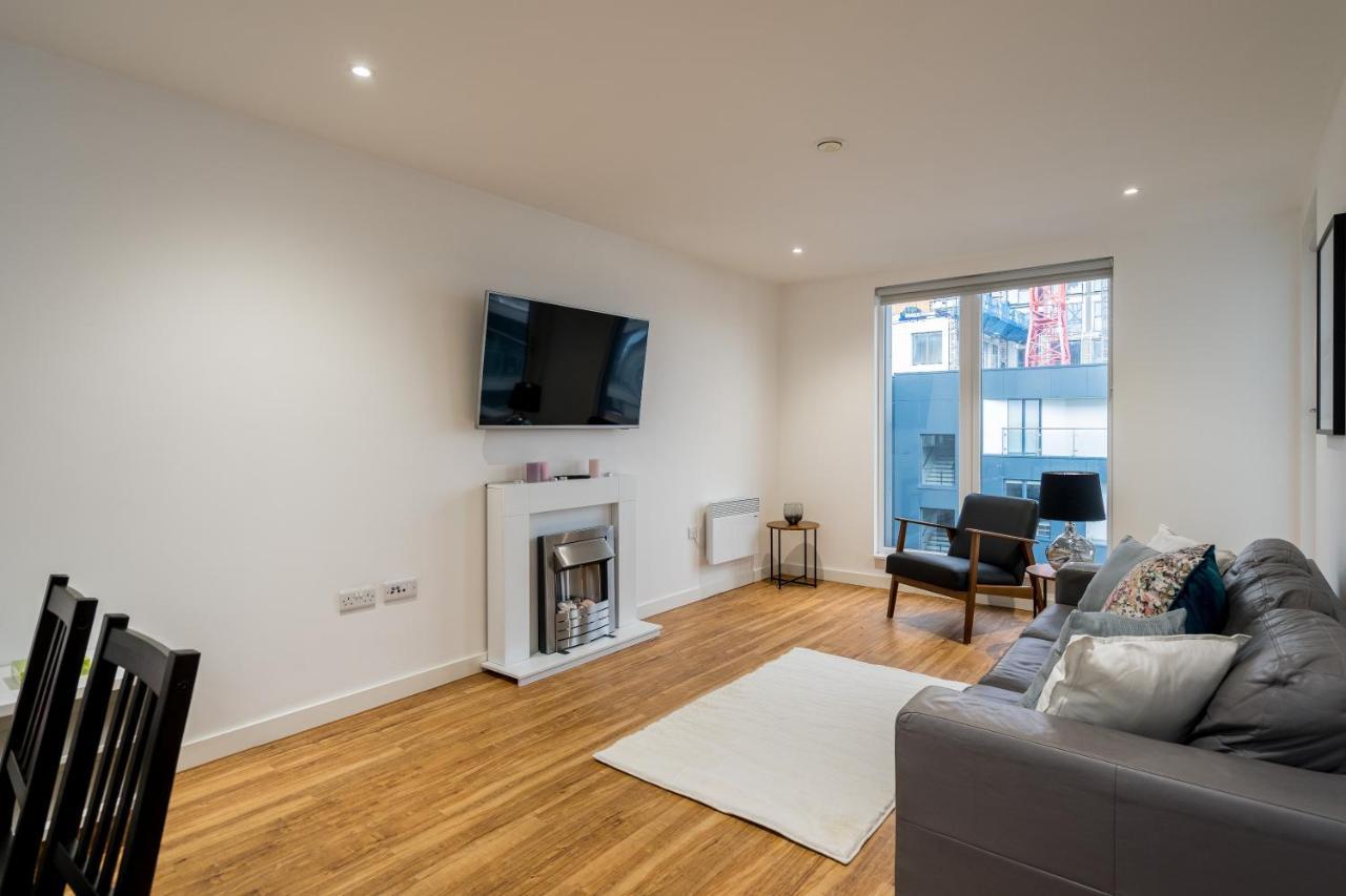 Cozy Stays The Exchange Manchester City Centre Salford  Eksteriør billede